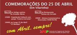 Comemorações do 25 de Abril em Vilarinho